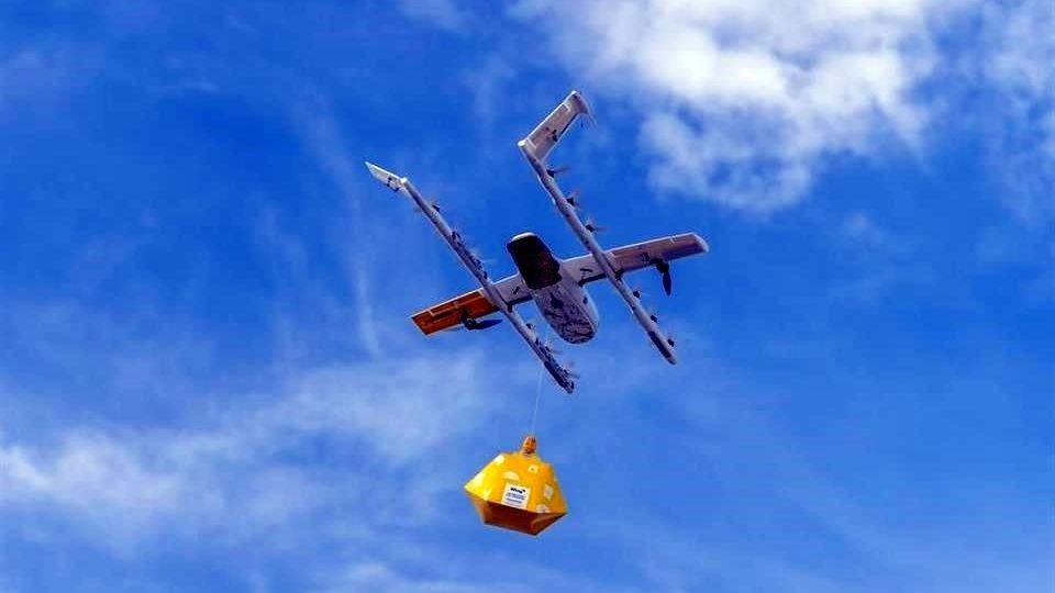 La entrega de pizza y otros artículos por medio de drones ya es una realidad en Texas