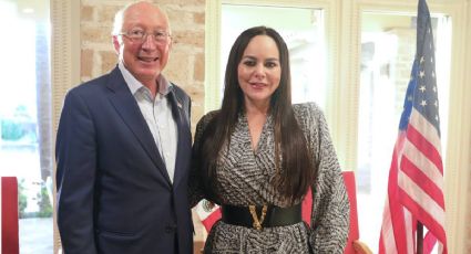 Buscan Ken Salazar y Carmen Lilia impulsar a los Dos Laredos