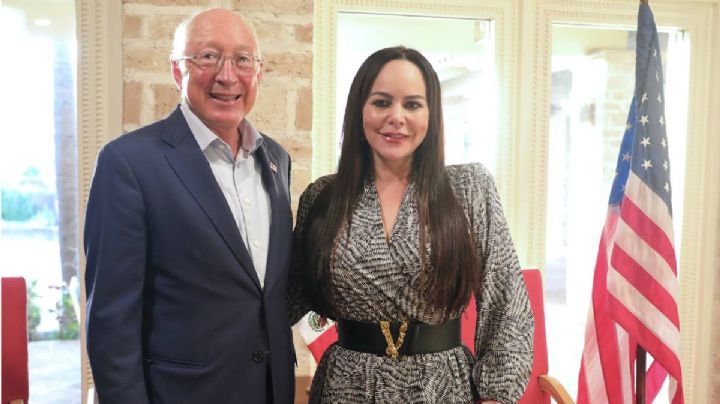 Buscan Ken Salazar y Carmen Lilia impulsar a los Dos Laredos