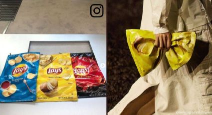 ¡Balenciaga lo hace de nuevo! Presenta "bolsa de papas" como costoso accesorio