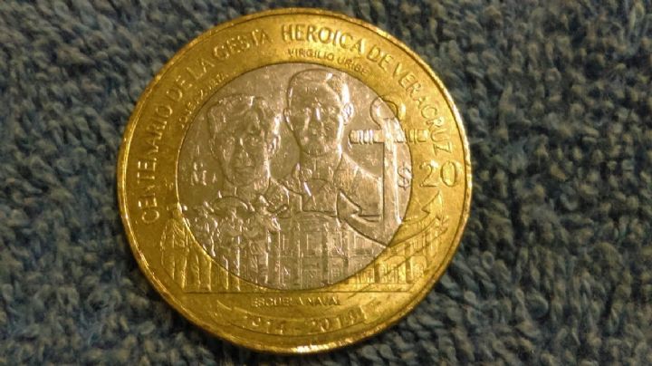 Ofrecen hasta 800 mil pesos por esta moneda de 20 | FOTO