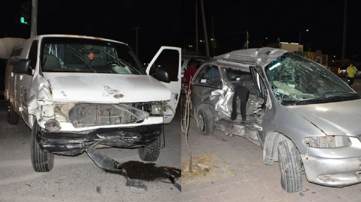 Pareja queda inconsciente al ser impactada en Carretera Aeropuerto