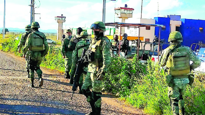 Se fugan 7 reos de Cieneguillas con apoyo de grupo externo