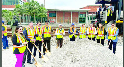 Ponen primera piedra para construcción de nuevo puente ferroviario