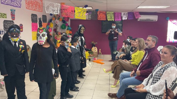 Celebran Día de Muertos en centros DIF de Nuevo Laredo