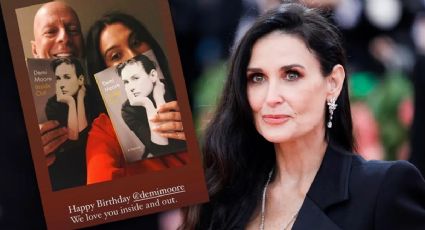 Demi Moore recibió el mejor regalo de cumpleaños: una dulce nota de la esposa de Bruce WIllis
