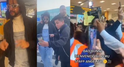 Se disfraza de Bad Bunny y engaña a cientos de fanáticas en el aeropuerto | VIDEO