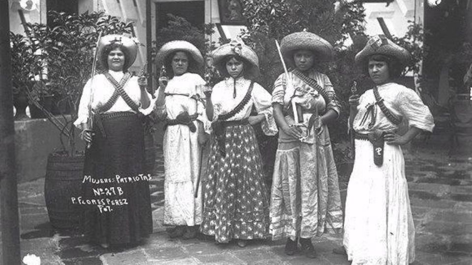 Mujeres revolucionarias durante la Revolución Mexicana