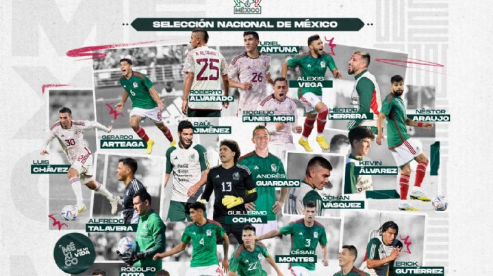 Qatar 2022: ésta es la lista definitiva de la Selección Mexicana para el Mundial
