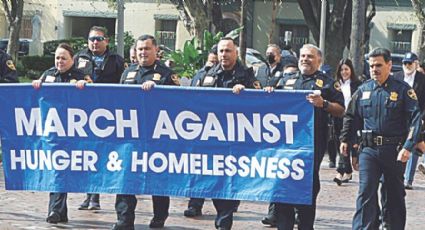 Realizan marcha contra el hambre para crear conciencia