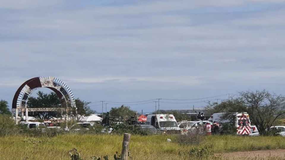 El domingo pasado hubo tres personas muertas.