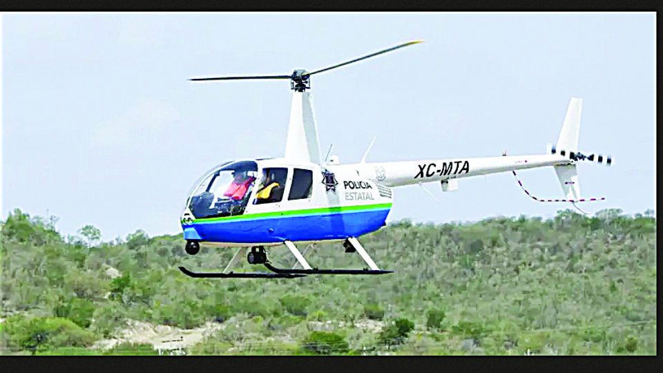 Hay 4 helicópteros que no funcionan en Tamaulipas.