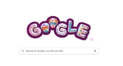 Nuevo doodle de Google conmemora a los difuntos en este Día de Muertos