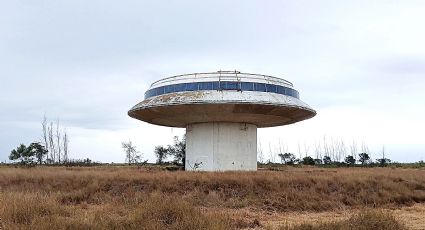 Tamaulipeco construyó un platillo volador en El Mante; dijo que alienígenas le ordenaron hacerlo