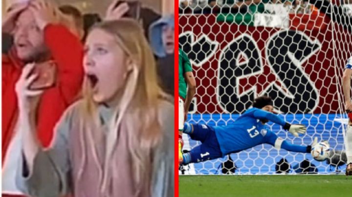 Qatar 2022: Así reacciona aficionada polaca ante el penal atajado por Guillermo Ochoa | VIDEO