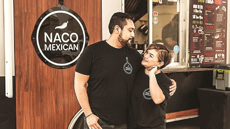 La pareja está instalada en un food truck en San Antonio, Texas.