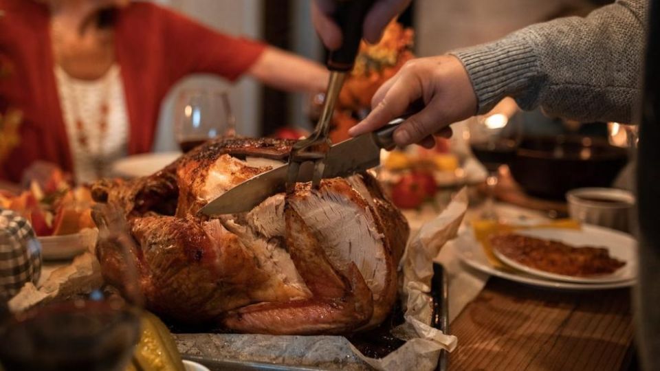 Comer pavo el Día de Acción de Gracias ya se hizo tradición en esta frontera.