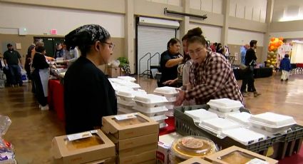 Así conmemoraron el 'Thanksgiving' habitantes de Uvalde, Texas