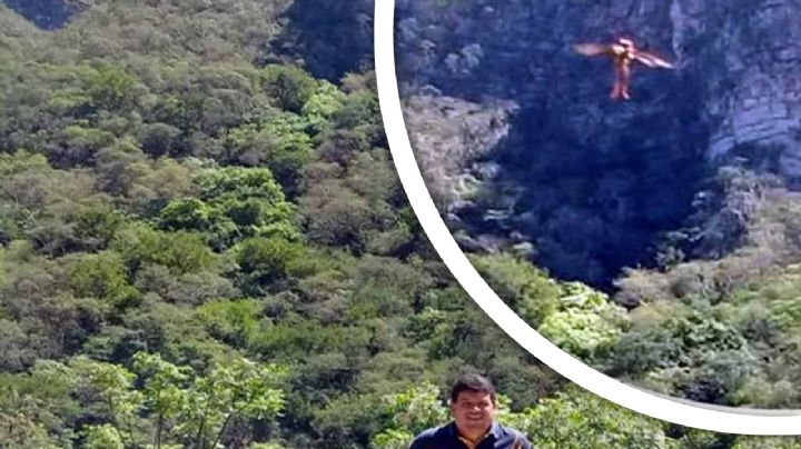 "Hombre Pájaro" del Cerro de la Silla de Monterrey es captado en foto por turista