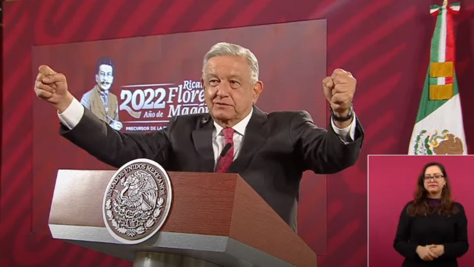 El presidente afirmó esta marcha como una celebración por la Cuarta Transformación