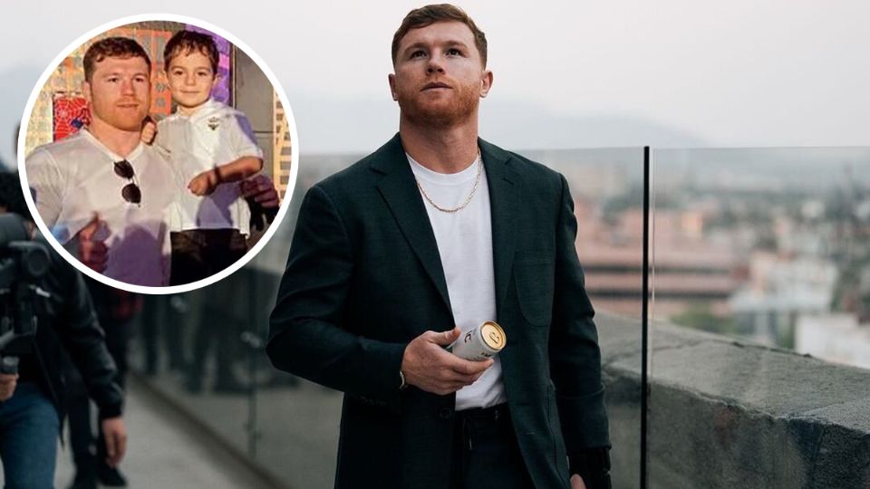 'Canelo' Álvarez festejó a su hijo menor con una gran fiesta