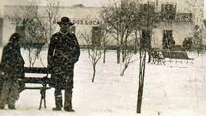 Nevadas en Tampico: para no creerse, pero el puerto jaibo dos veces se ha cubierto de nieve