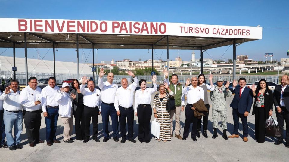 Todo listo para recibir a los paisanos en Nuevo Laredo.