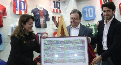 Presentan billete de lotería conmemorativo al Salón de la Fama