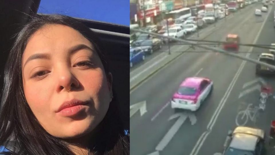 Lidia Gabriela cayó de un taxi y perdió la vida