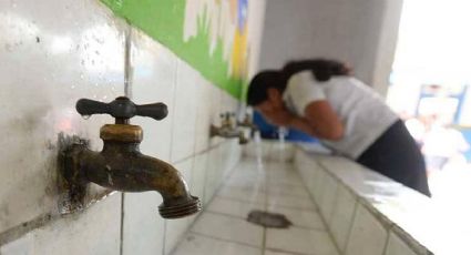 Suspenderán clases una de cada cuatro escuelas por corte de agua del miércoles