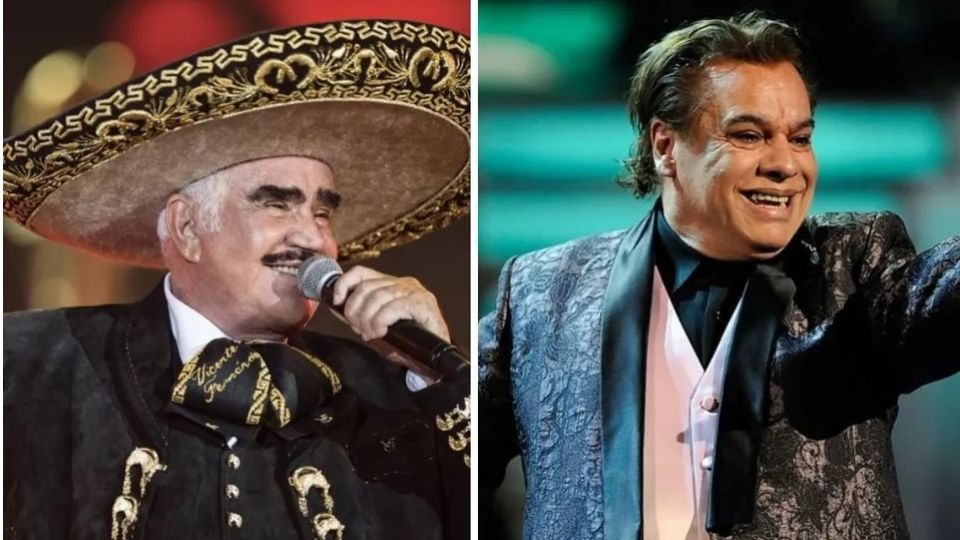 Vicente Fernández nunca pudo ver bien en vida a Juan Gabriel