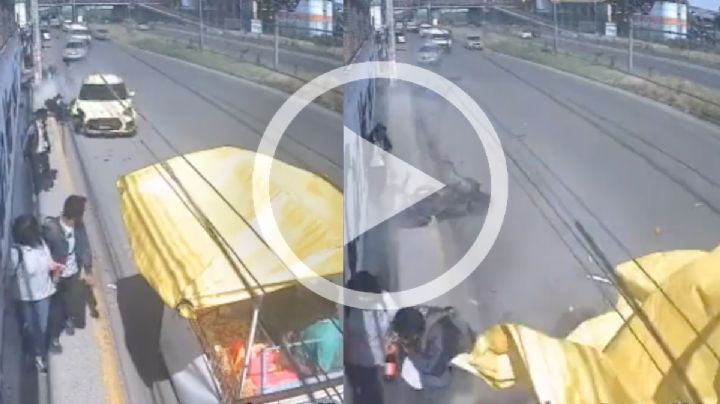 VIDEO | Tragedia en Ecatepec: auto embiste puestos; deja un niño muerto y 5 heridos