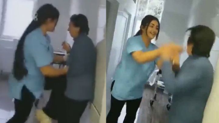 Enfermera golpea y se burla de abuelita con Alzheimer en asilo para ancianos | VIDEO