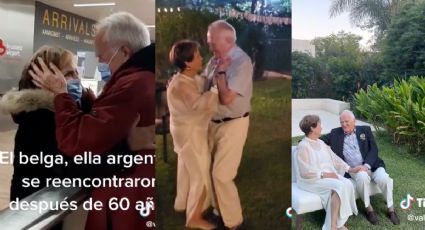 Abuelita se reencuentra con su primer amor y se casan después de 60 años | VIDEO
