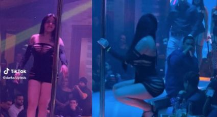 Karely Ruiz es contratada en posada navideña y da tremendo show | VIDEO