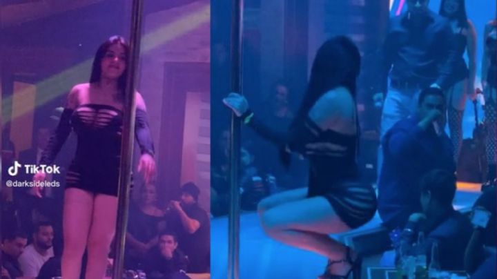 Karely Ruiz es contratada en posada navideña y da tremendo show | VIDEO