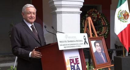 Brindan homenajes a Miguel Barbosa en Puebla