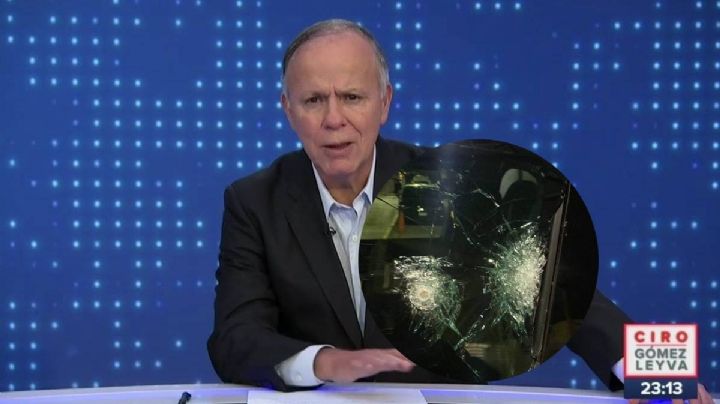 Ciro Gómez Leyva es atacado a balazos afuera de su casa | Fotos