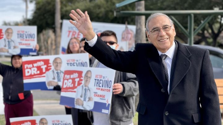 Se pone a la delantera el Dr. Treviño en la elección de alcalde de Laredo