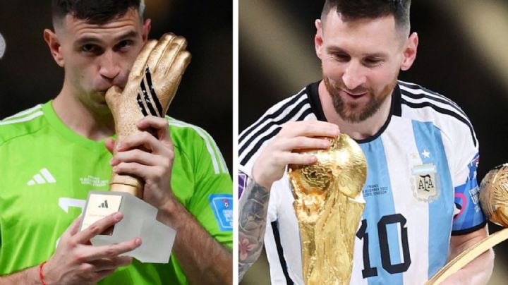 ¿Por qué le pusieron una capa negra a Messi y qué seña obscena hizo el portero de Argentina?