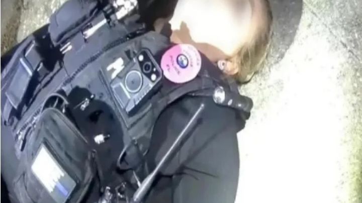 Mujer policía casi muere al inhalar fentanilo; todo quedó grabado | VIDEO