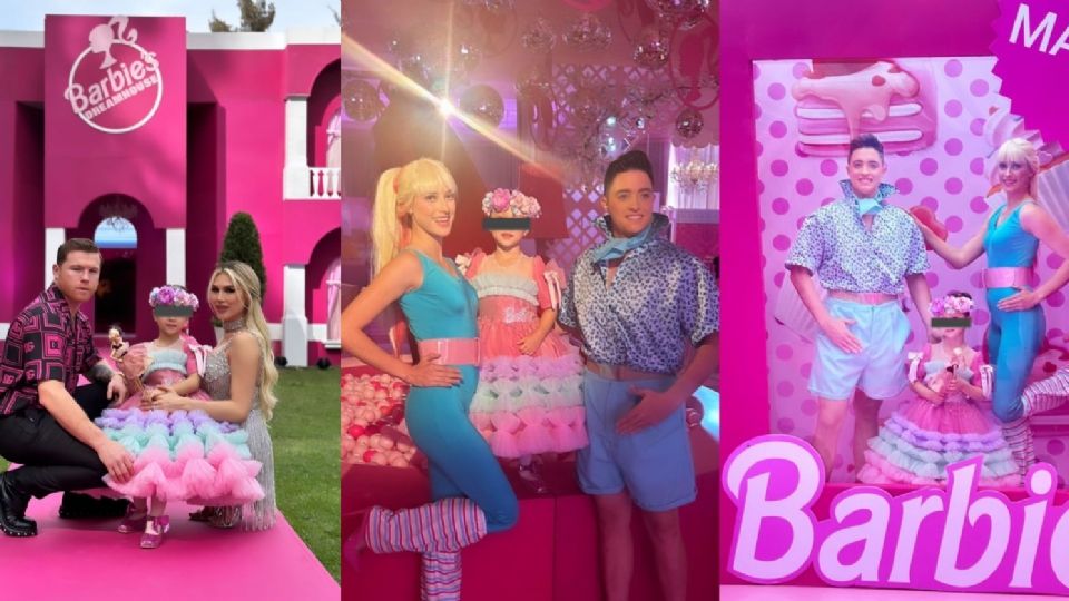 La pequeña María Fernanda fue celebrada con un lujoso evento donde la principal estrella fue ella y su amiga Barbie