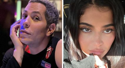 Christian Chávez compite con traje transparente con Kylie Jenner