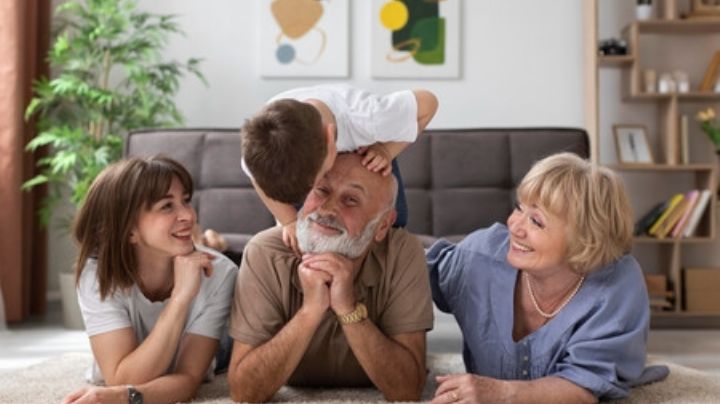 Abuelitos, nuestros regalos de Navidad