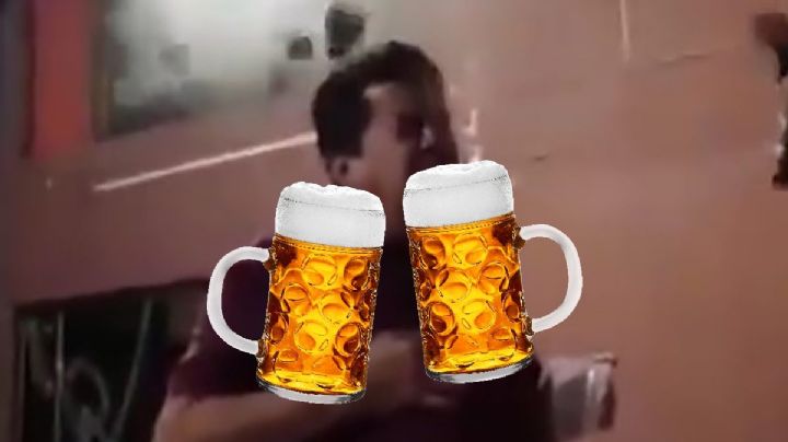 Compadres juegan con pistola real al tiro al blanco y esto pasó VIDEO