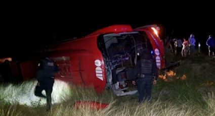 Chofer de ADO se fuga tras accidente: autobús iba de Reynosa a Veracruz