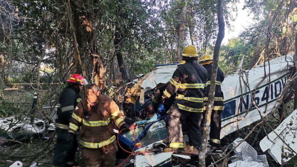 Este accidente arrojó dos personas con lesiones de gravedad.