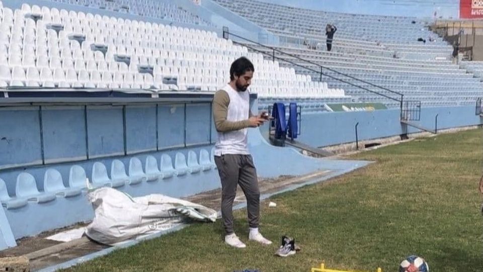 Rodolfo Pizarro entrena en Tampico.