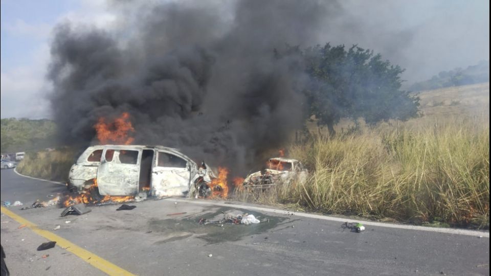 Dos personas mueren calcinadas en fatal accidente en carretera de Tamaulipas