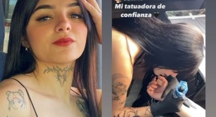 ¿Dejará de modelar? Karely Ruiz presume su nuevo oficio como tatuadora